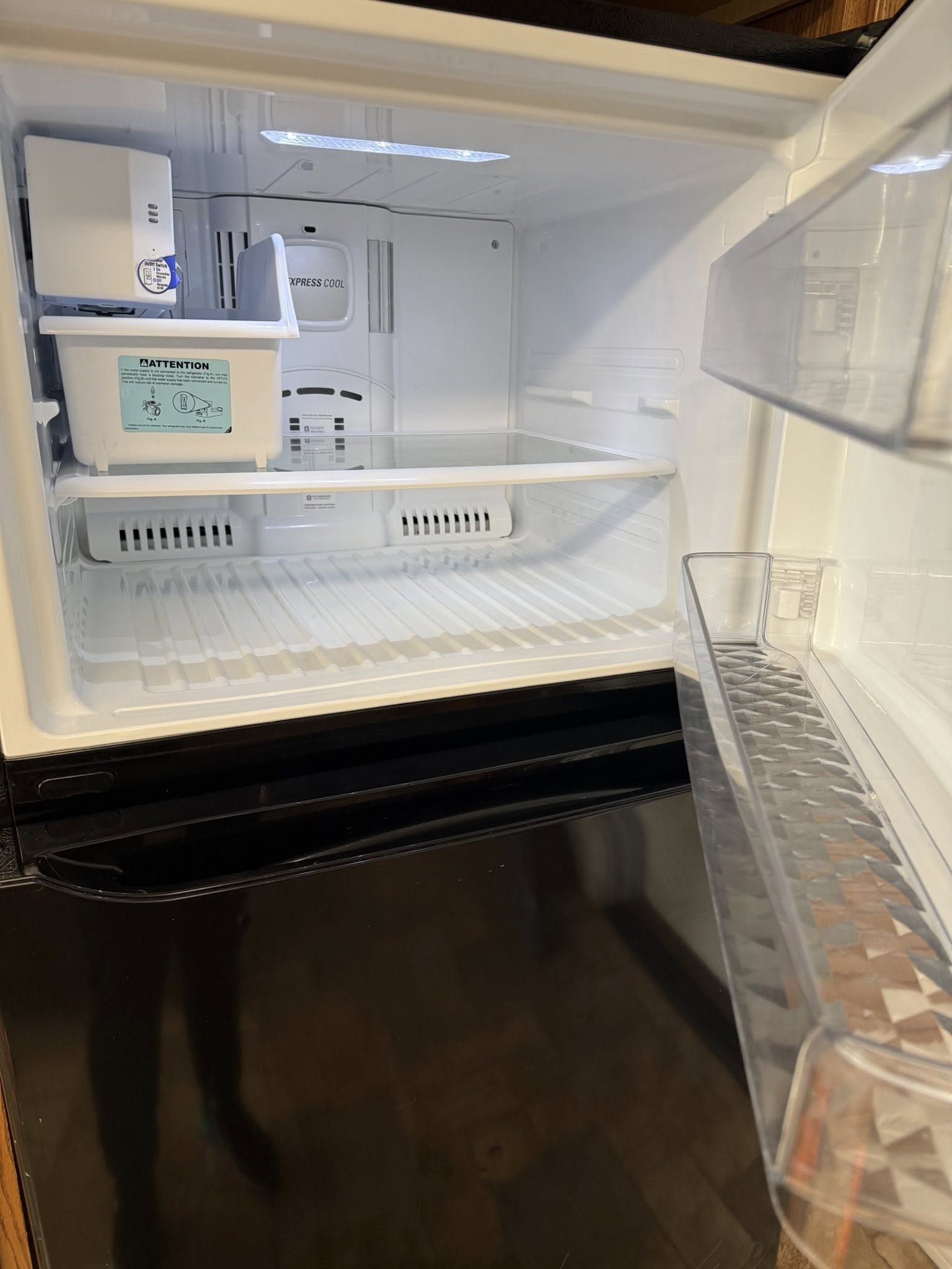 Clean refrigerator